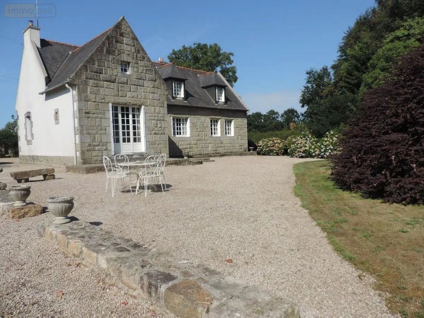 Image Façade à  maison individuelle de Pédernec