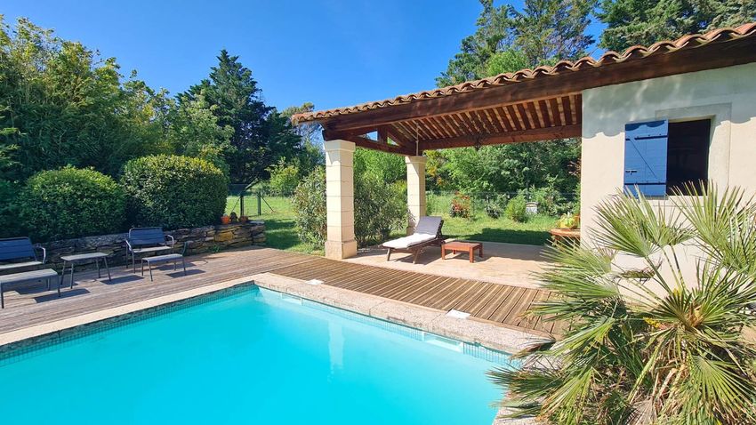 Image Piscine à  villa de Fontarèches