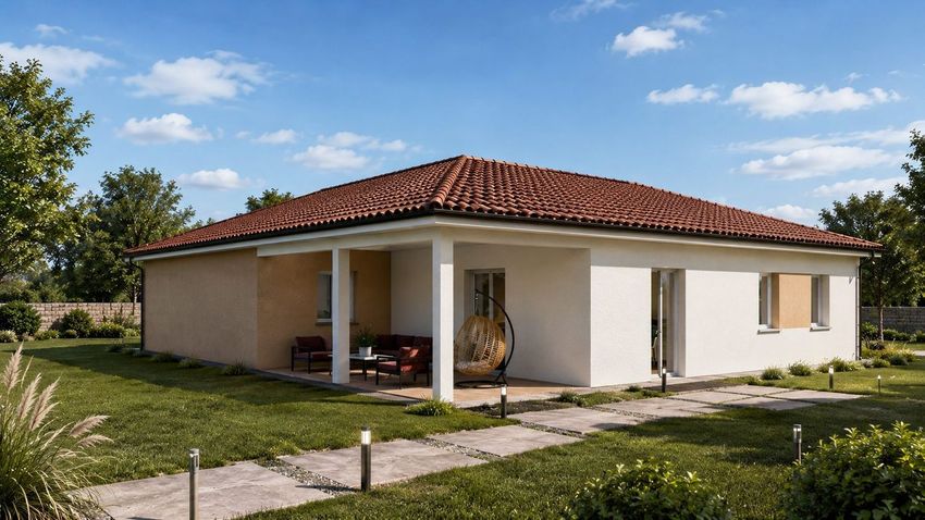 Image Façade à  maison individuelle de Soncourt-sur-Marne