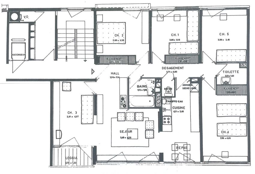 Image Plan à appartement de Roissy-en-France