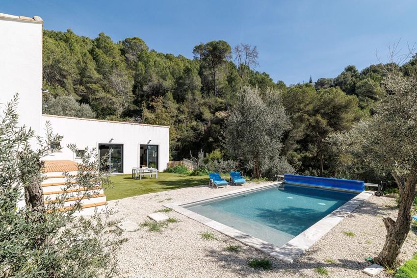 Image Piscine à  maison individuelle de Tourrette-Levens