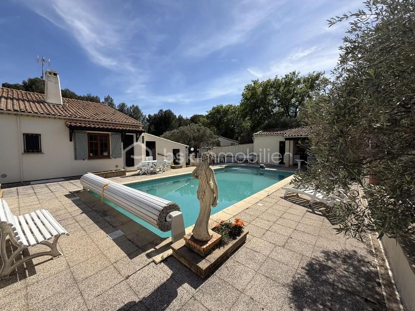 Image Piscine à  propriété agricole de Pélissanne