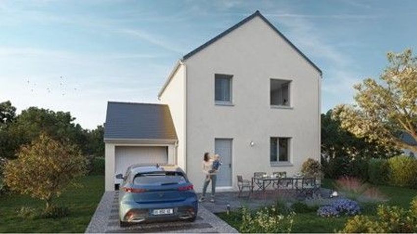 Image Façade à  maison individuelle de Miniac-Morvan