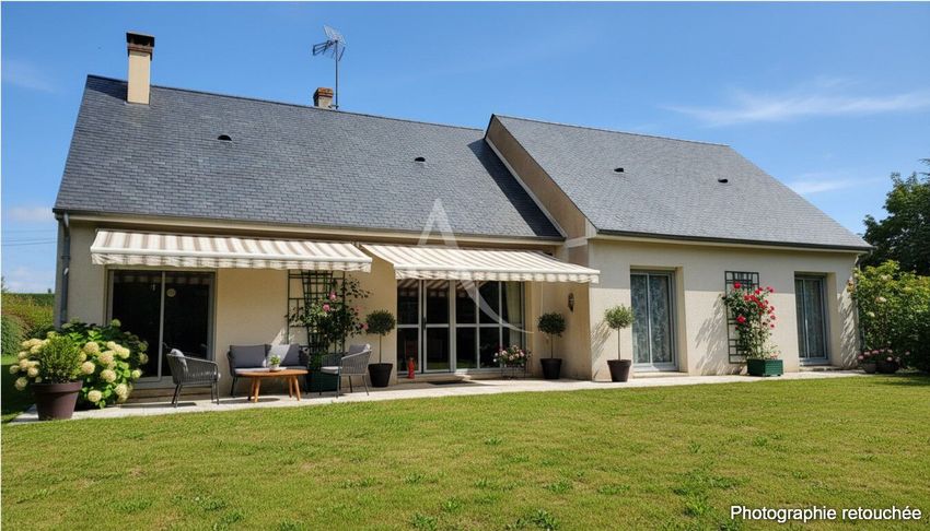 Image Façade à  maison individuelle de Saint-Aignan