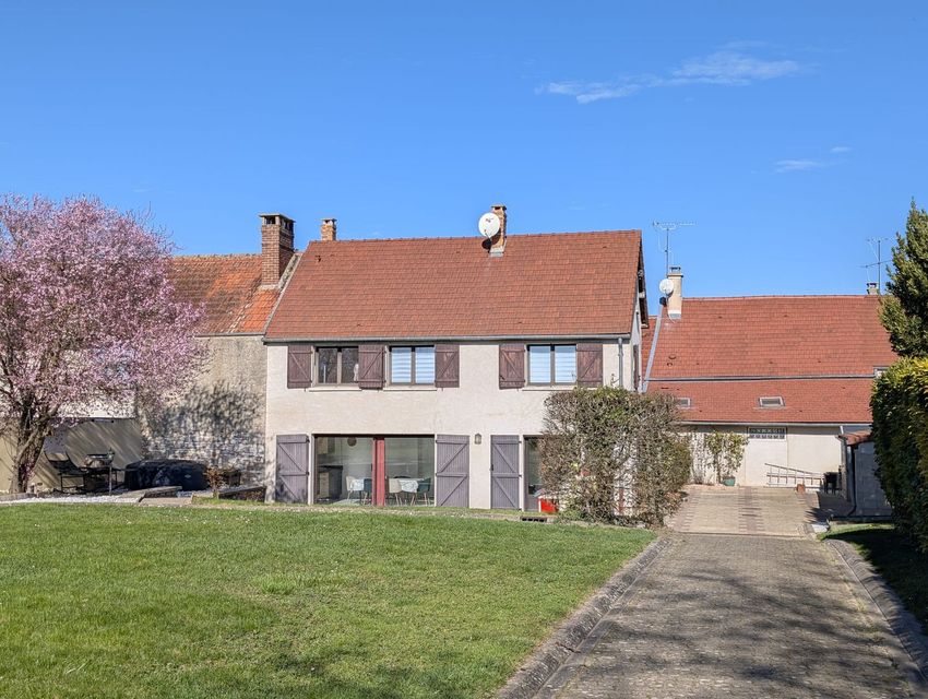 Image Façade à  maison individuelle de Saint-Martin-la-Garenne