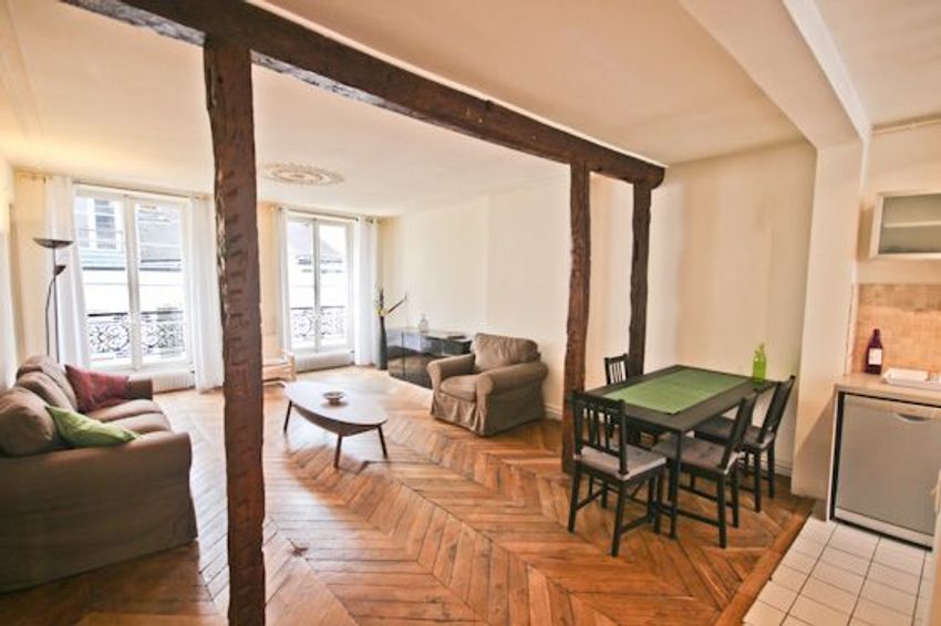 Image Salon à appartement de Saint Germain des Prés