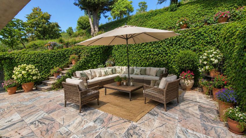 Image Terrasse à  maison individuelle de Blanzat