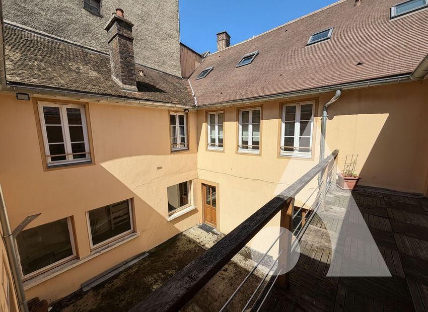 Image Façade à  maison mitoyenne de Troyes
