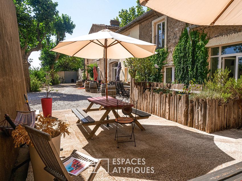 Image Terrasse à  maison individuelle de Lézignan-Corbières