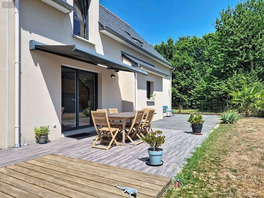 Image Façade à  maison individuelle de Mesnil-Roc'h