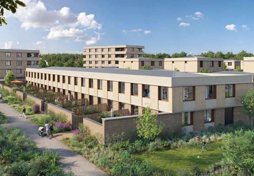 Image Façade à programme neuf de Bussy-Saint-Georges
