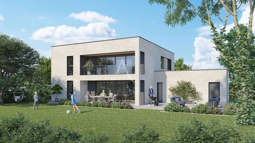 Image Façade à  maison individuelle de Saint-Josse