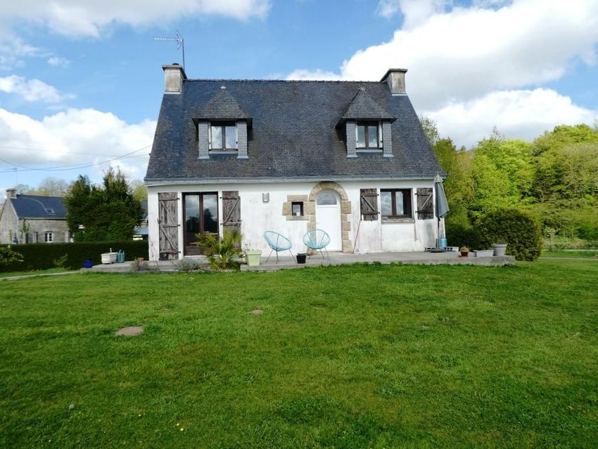 Image Façade à  maison individuelle de Ploërdut