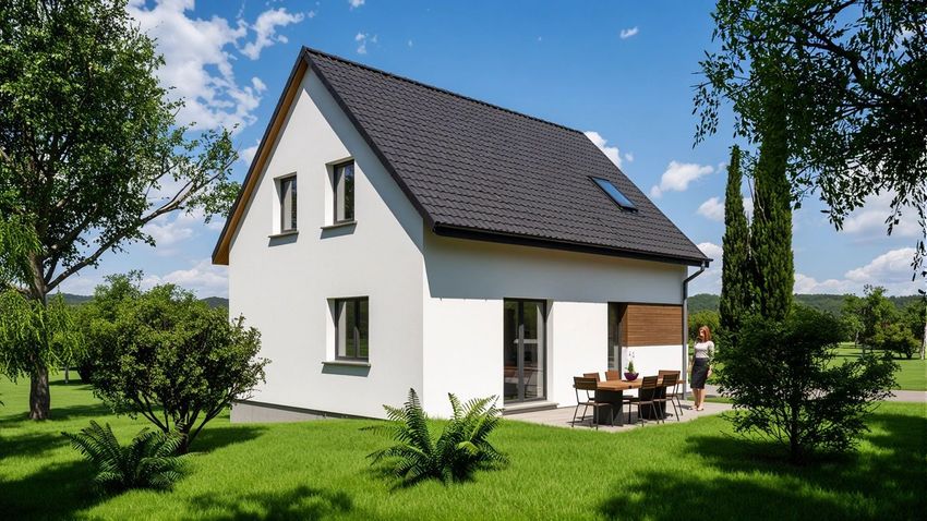 Image Façade à  maison individuelle de Bischwihr
