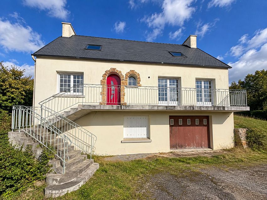 Image Façade à  maison individuelle de Loperhet
