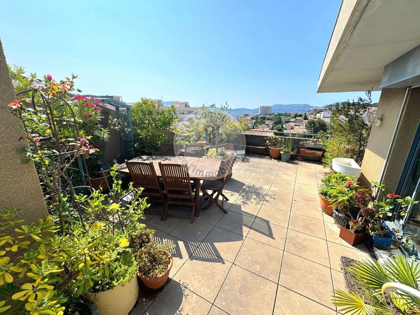 Image Terrasse à appartement de Marseille 8e Arrondissement