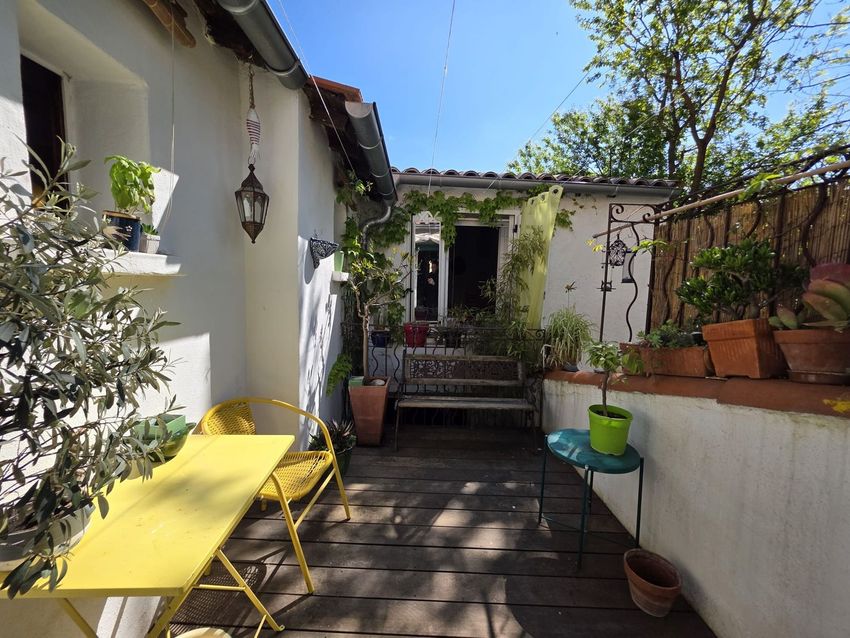 Image Terrasse à  maison individuelle de Montpellier