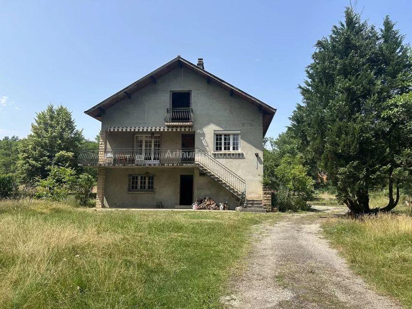 Image Façade à  maison individuelle de Saint-Victor-de-Morestel