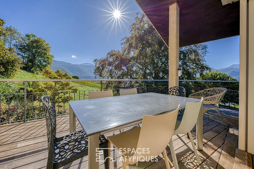 Image Terrasse à  maison individuelle de Saint-Alban-Leysse
