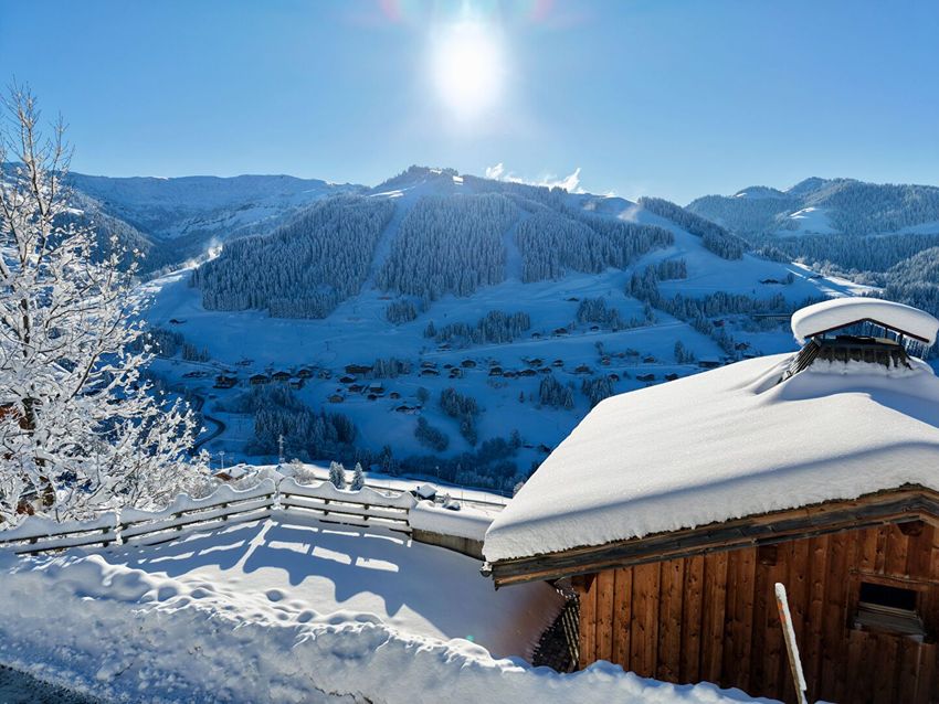 Image Vue à  chalet de montagne de Notre-Dame-de-Bellecombe