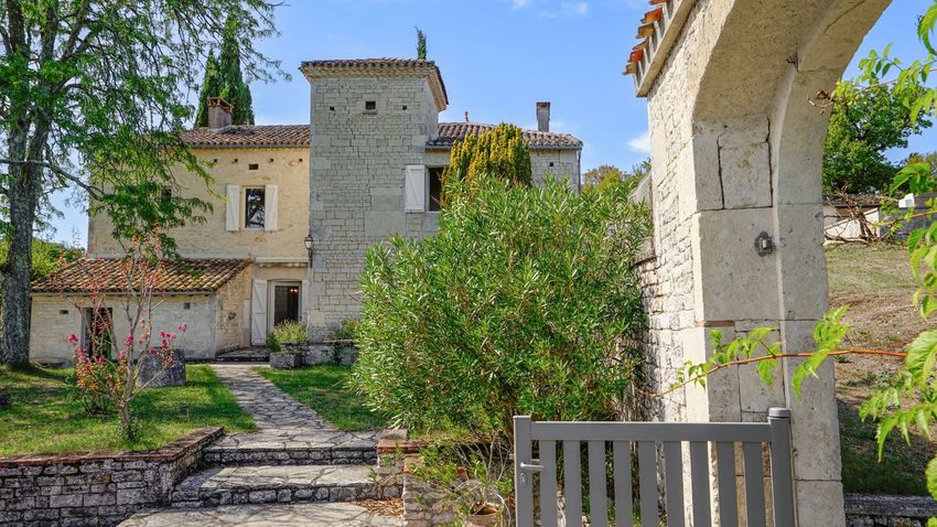 Image Façade à  maison individuelle de Montaigu-de-Quercy