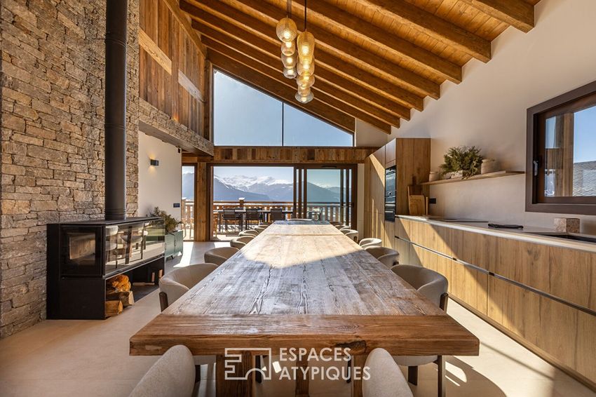 Image Terrasse à  maison individuelle de Bolquère