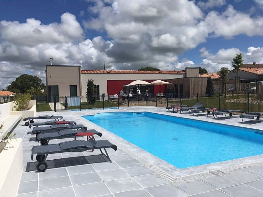 Image Piscine à  maison individuelle de Pornic