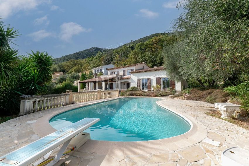 Image Piscine à  villa de Gattières