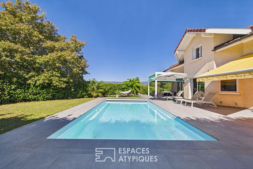 Image Piscine à  maison individuelle de Saint-Julien-en-Genevois