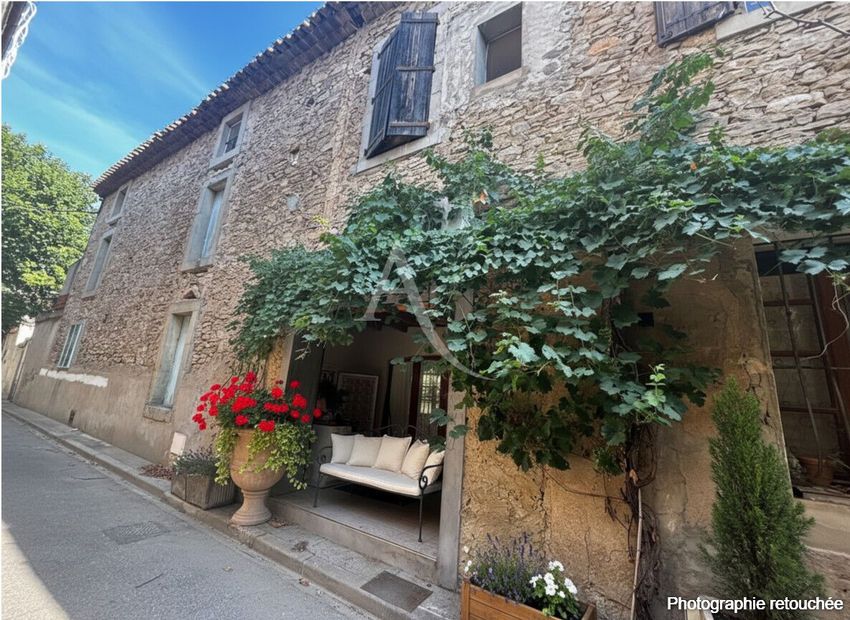 Image Façade à  maison mitoyenne de Pépieux