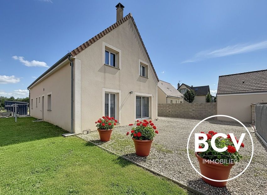 Image Façade à  maison individuelle de Mignières