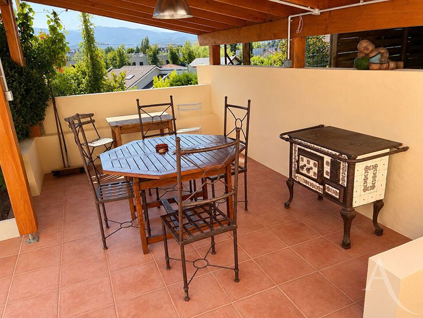 Image Terrasse à  maison individuelle de Seyssinet-Pariset