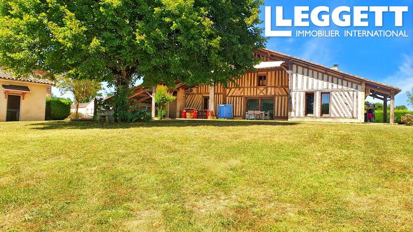 Image Façade à  propriété agricole de Miramont-de-Guyenne