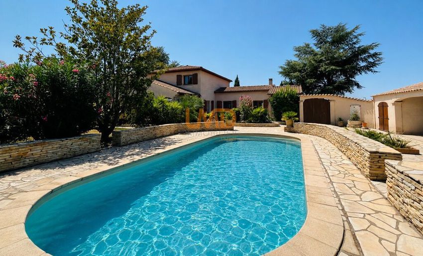 Image Piscine à  propriété agricole de Lespignan