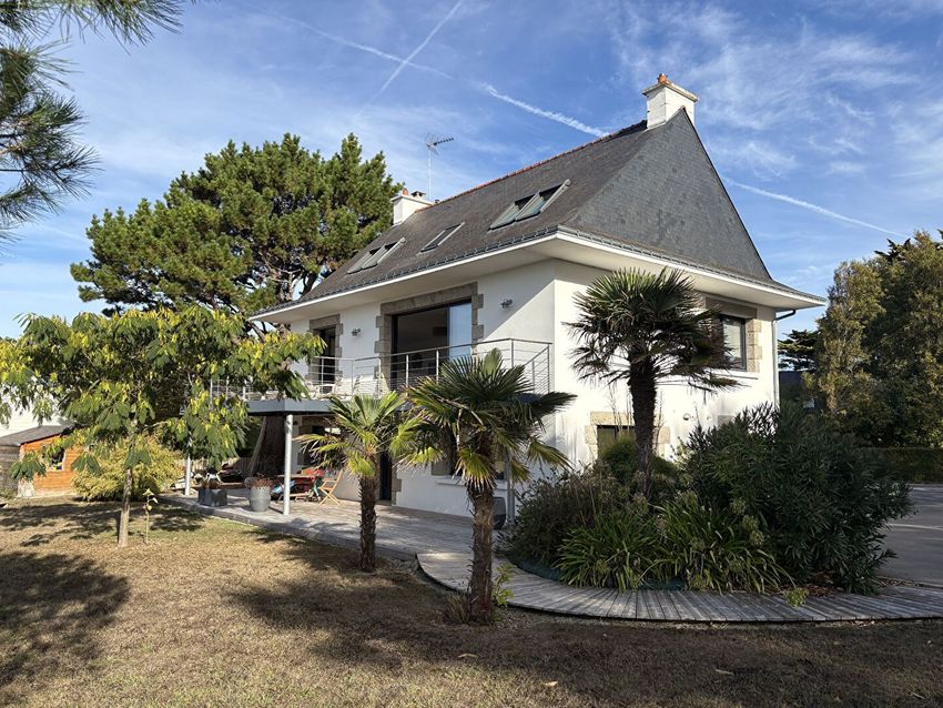 Image Façade à  maison individuelle de Moëlan-sur-Mer