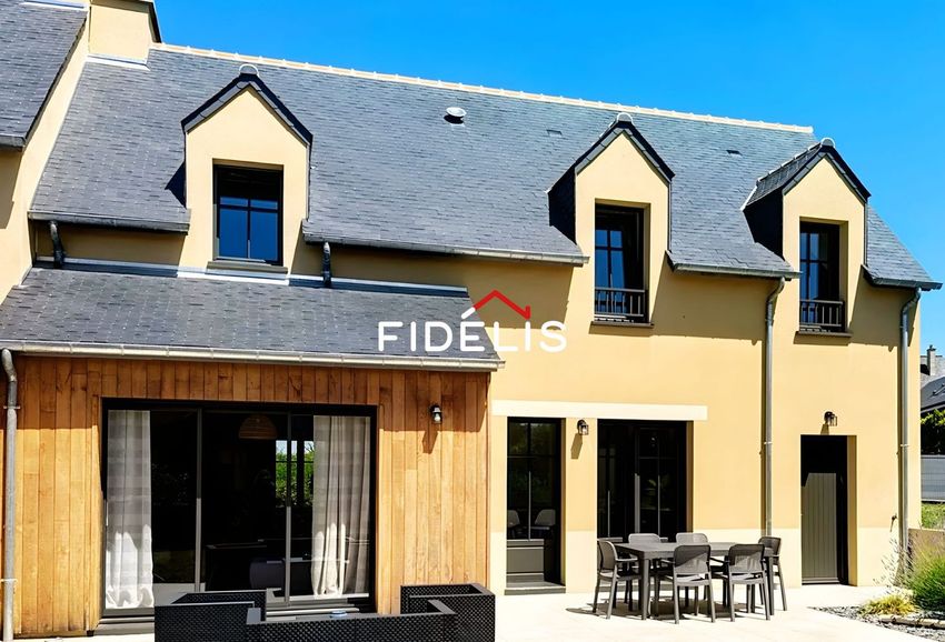 Image Façade à  maison individuelle de Saint-Suliac