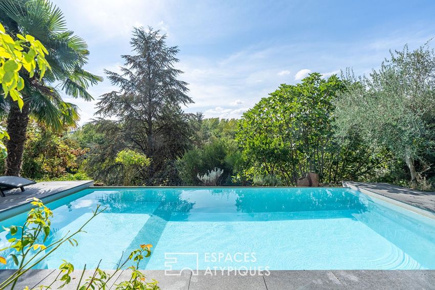Image Piscine à  maison individuelle de Amboise