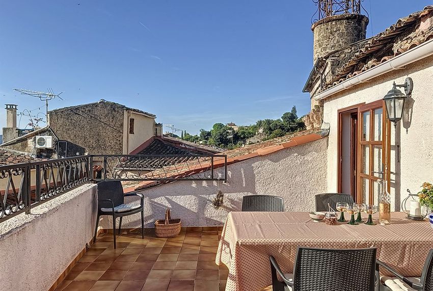 Image Terrasse à  maison de village de Les Arcs