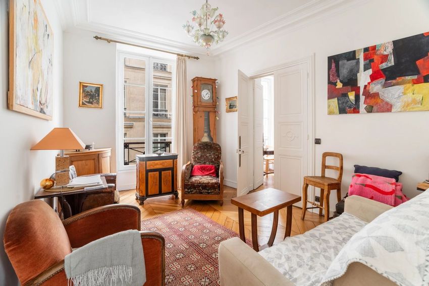Image Salon à appartement de Saint Germain des Prés