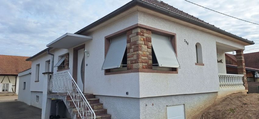 Image Façade à  maison individuelle de Valff