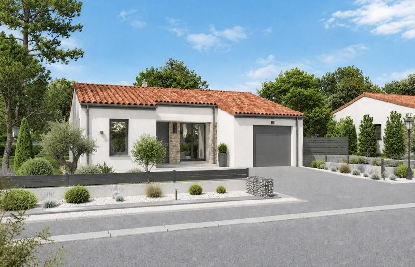 Image Façade à  maison individuelle de Les Herbiers