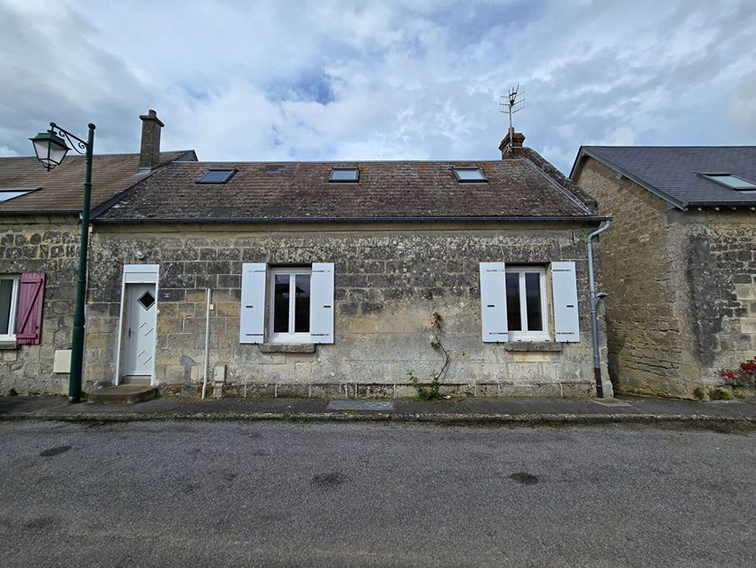 Image Façade à  maison mitoyenne de Vivières