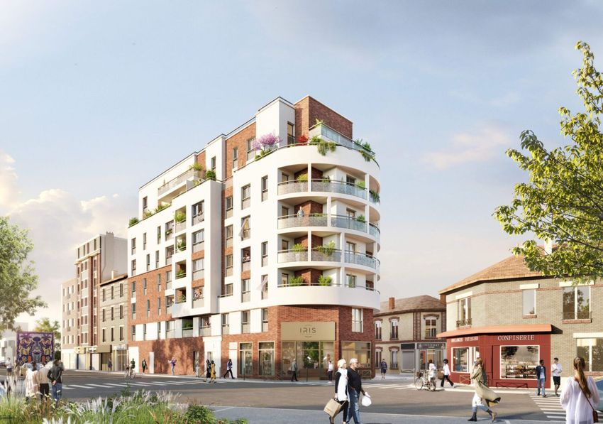 Image Façade à programme neuf de 119 Avenue de Stalingrad