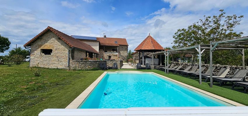 Image Piscine à  maison individuelle de Salvagnac-Cajarc
