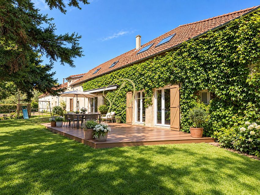 Image Façade à  maison individuelle de Écrosnes