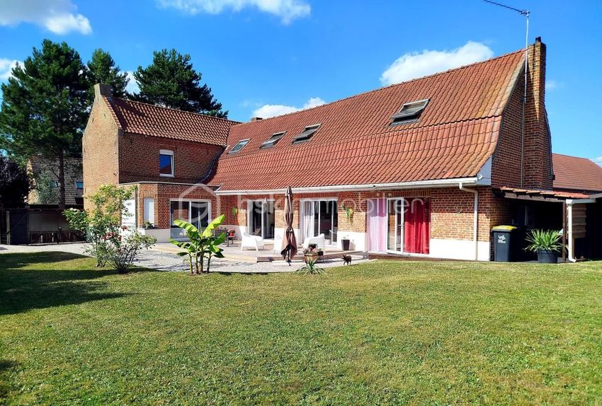Image Façade à  maison individuelle de Cobrieux