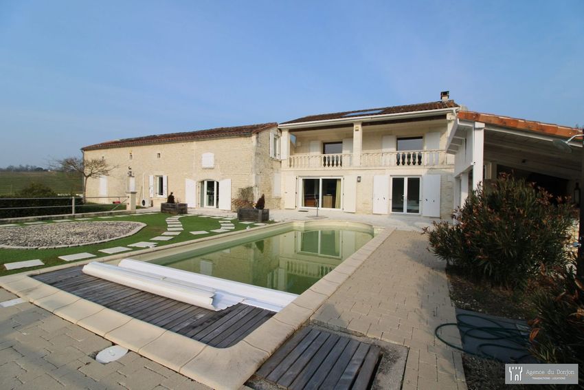 Image Façade à  maison individuelle de Segonzac