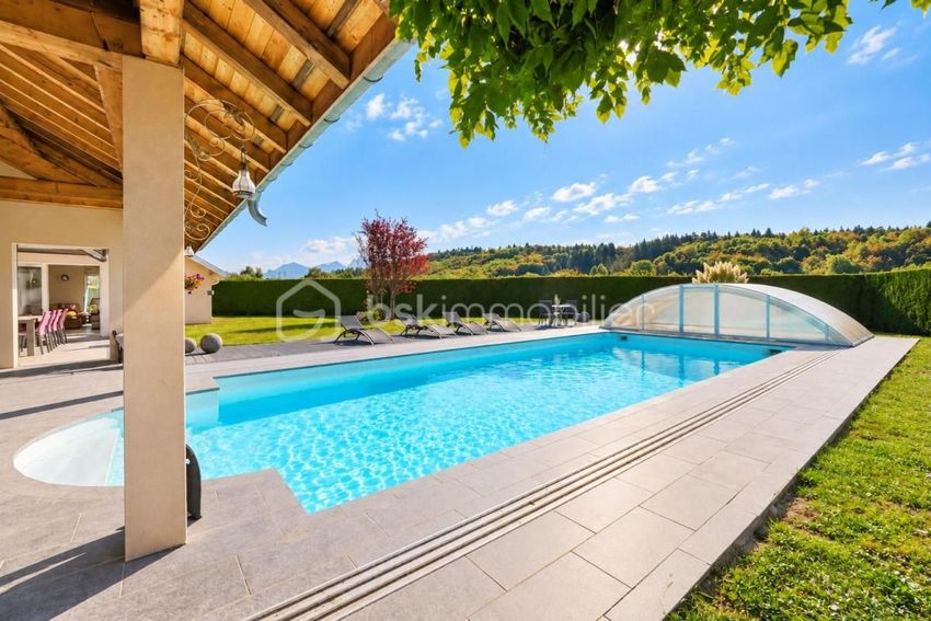 Image Piscine à  maison individuelle de Groisy