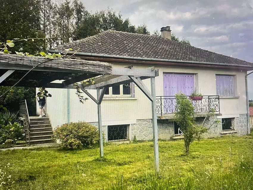 Image Façade à  maison individuelle de Champsac