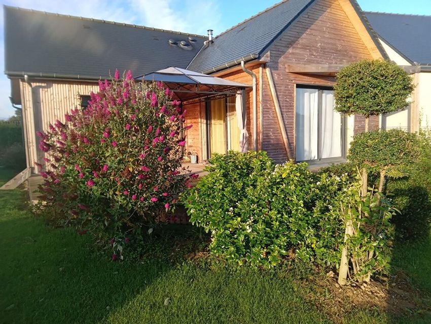 Image Façade à  maison individuelle de Beaussais-sur-Mer